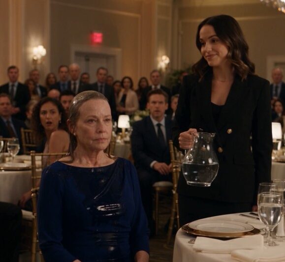 She Poured Ice Water Over Me at My Retirement Dinner—Then the CEO Reached for the Microphone